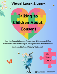 Talking to Children about Consent banner.