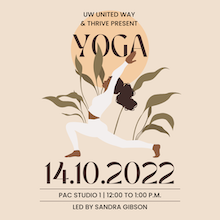 United Way yoga event logo