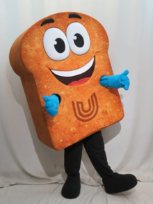 The Toasty mascot.