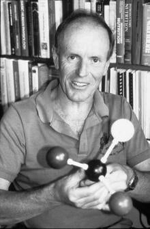 Professor Emeritus Jay Thomson in 1992.
