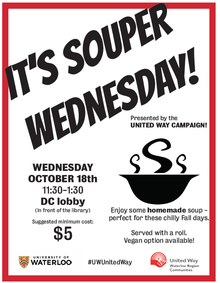 Souper Wednesday poster.
