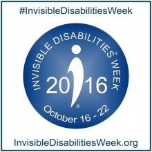 Invisible Disabilities logo.