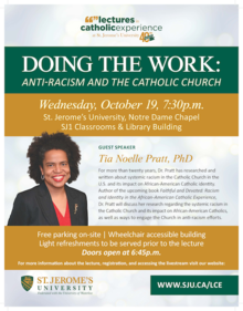  Anti-Racism and the Catholic Church.&quot;