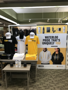 The W Store display.