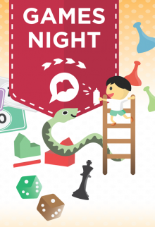 A Games Night poster image.