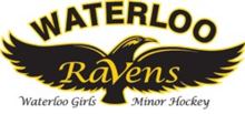 Waterloo Ravens logo.