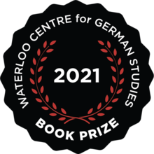 The Waterloo Centre for German Studies 2021 book prize emblem.