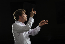 Mark Vuorinen, conducting things.