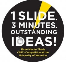 Three-Minute Thesis image.