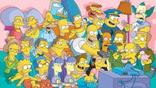 Characters from the cartoon "The Simpsons."