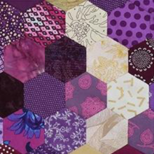 purple textiles