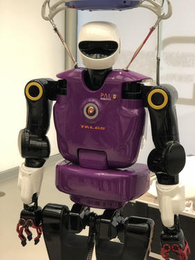 The Faculty of Engineering's Talos humanoid robot.
