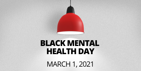 Black Mental Health Day banner.