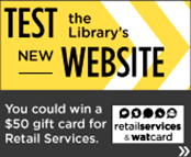 Test the Library Website image.