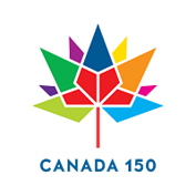 The Canada 150 logo.