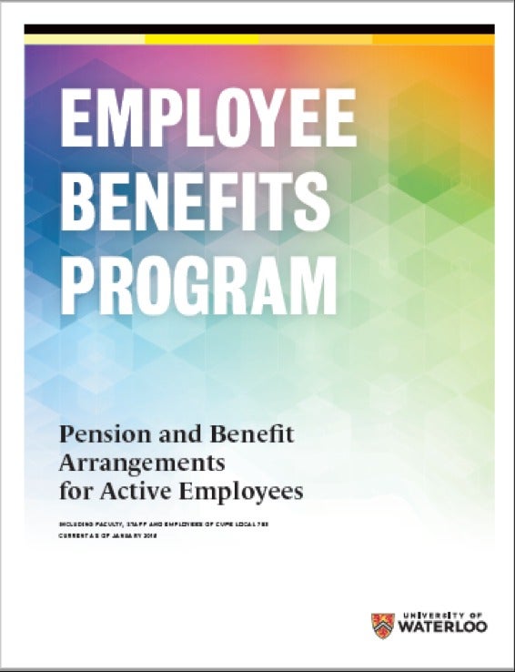 Employee Benefits Program booklet cover.