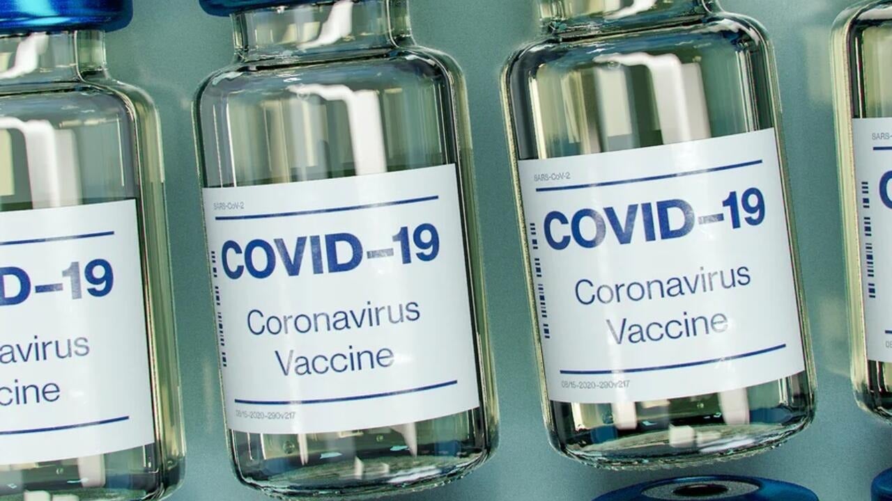 COVID-19 vaccine vials