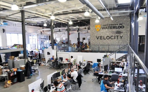 The Velocity Garage in Kitchener.