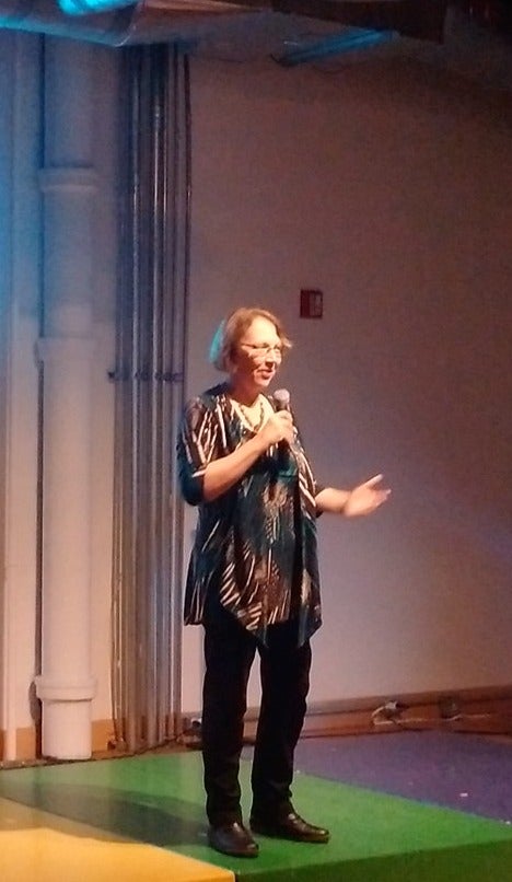 Dean Jean Andrey speaks at THEMUSEUM.