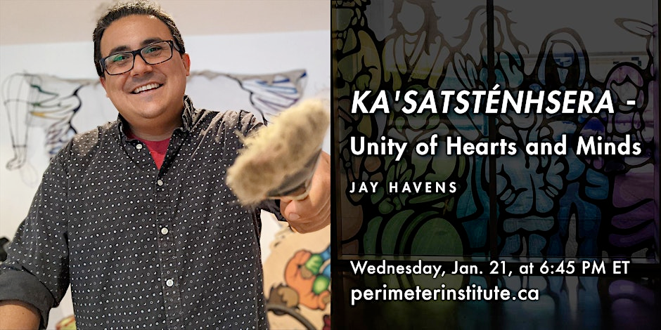 Jay Havens holds a paintbrush.