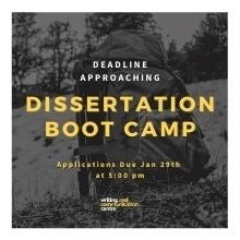 Dissertation Boot Camp image.