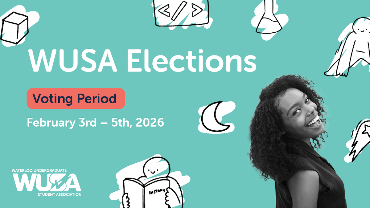 WUSA elections vote banner.