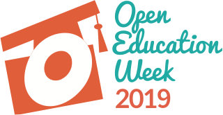 Open Education Week 2019 banner.