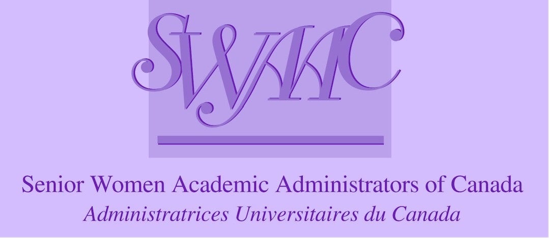 The Senior Women Academic Administrators of Canada logo.