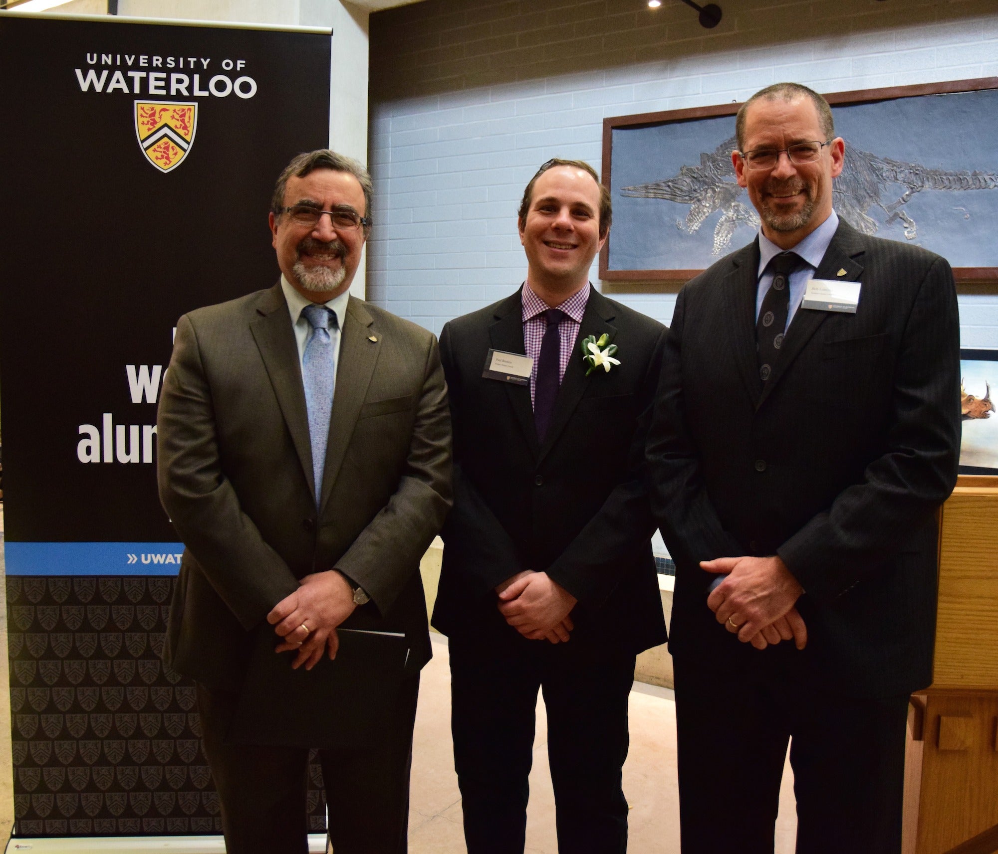 Feridun Hamdullahpur, Paul Boutros, Robert Lemieux.