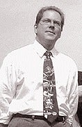 Rick Zalagenas in a shirt and tie.