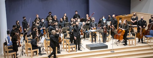 The Orchestra@UWaterloo ensemble.