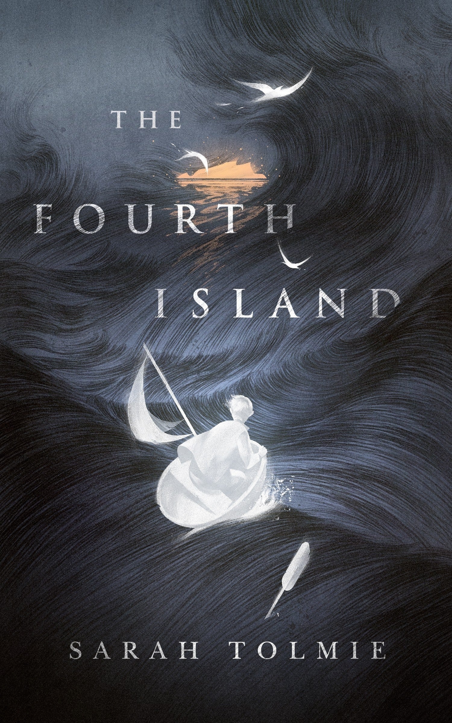 The cover for Sarah Tolmie's book The Fourth Island.