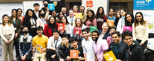 SDG Challenge participants pose for a group photo.