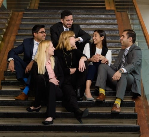 Adnan Khan (Arts), Natalya O’Neill (Science), Baraa Hamodi (Engineering), Regan Zink (Environment), Pearl Zaki (Applied Health Sciences) and Alister D’Costa (Mathematics) received the 2016 University of Waterloo Co-op Student of the Year Award.