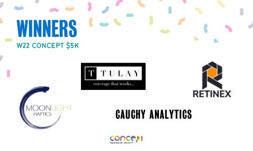 Concept $5K winners banner image.