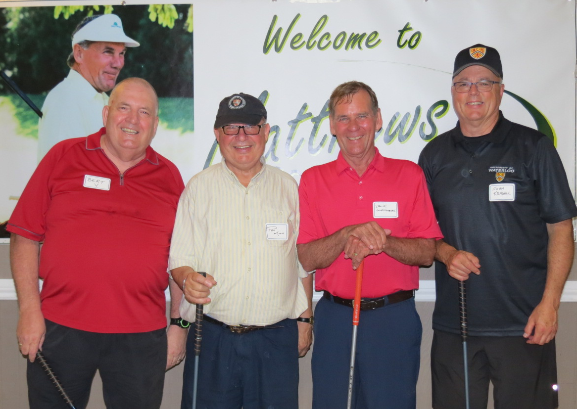 Bert Verriett, Pat Mihm, Dave Matthews and John Kendall.