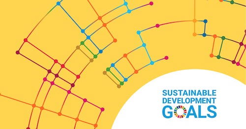 Sustainable Development Goals Report banner image.