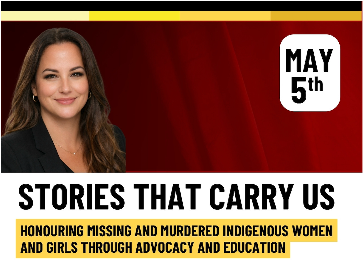 Stories that Carry Us banner featuring an image of Tamara Bernard.