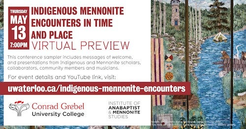 Indigenous-Mennonite Encounters banner image.