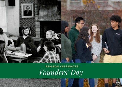 Renison Founder's Day Celebration banner