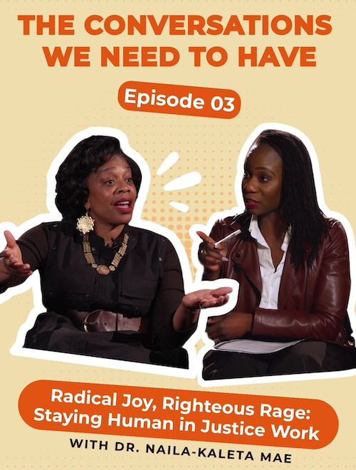 Dr. Naila Keleta-Mae with Monique Chambers