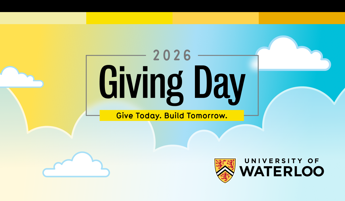 Giving Day 2026 banner with slogan "give today, build tomorrow."