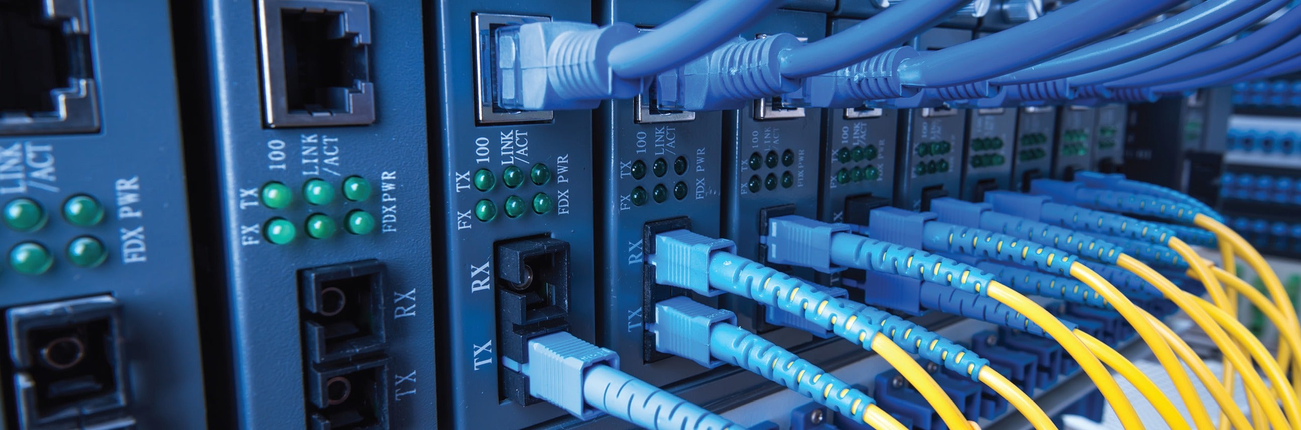 A close-up view of the Graham supercomputer.