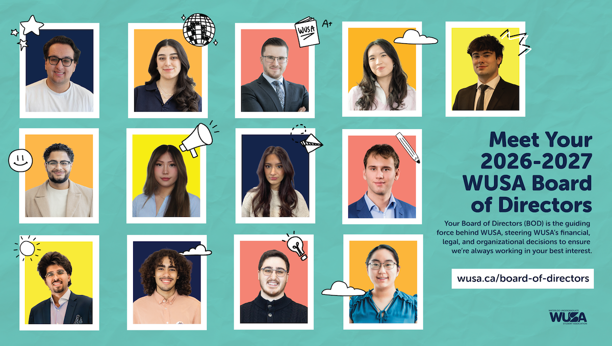A collage of 13 student leaders.