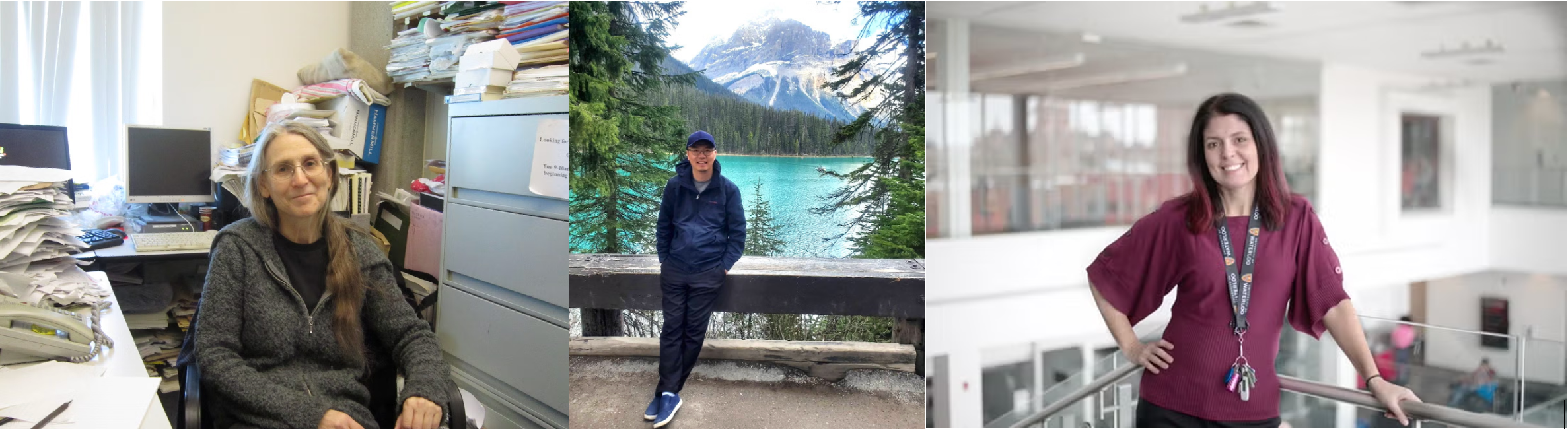 Dr. Robin Cohen, Dr. Will Zhao, and Dr. Tabatha Dominguez.