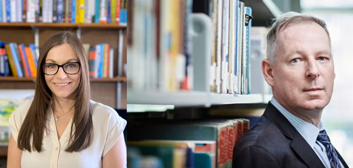 Dr. Megan McCarthy and Dr. Michael MacDonald.