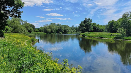 The Grand River.