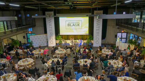 Fed Hall full of attendees at the Celebrating Black Communities event.