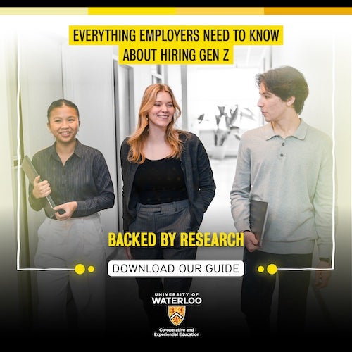 The cover image of the Gen Z report showing young people smiling.