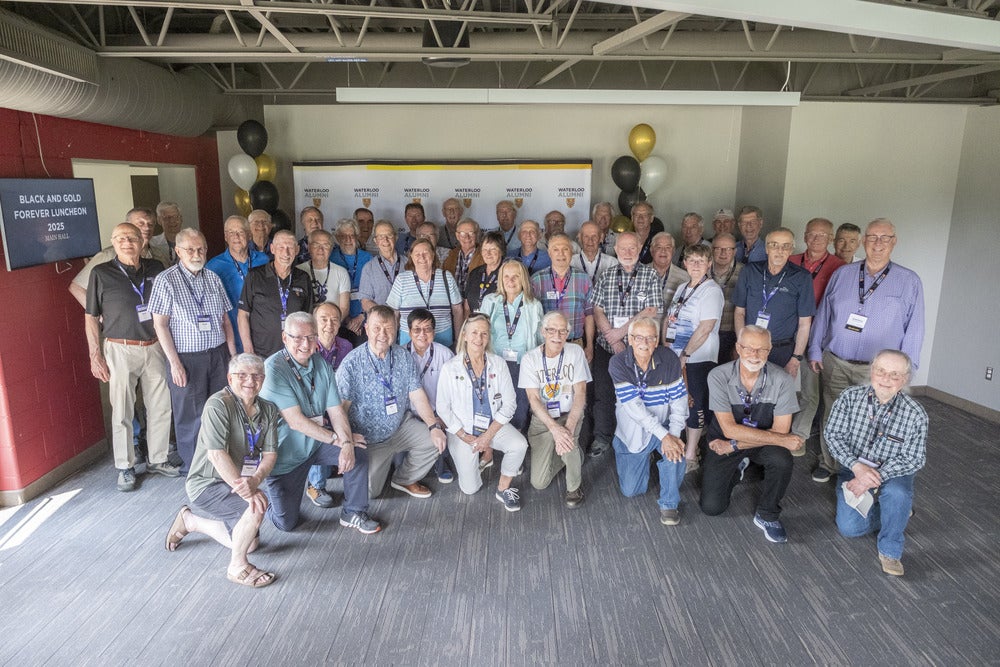A group of alumni gathered for reunion 2025.